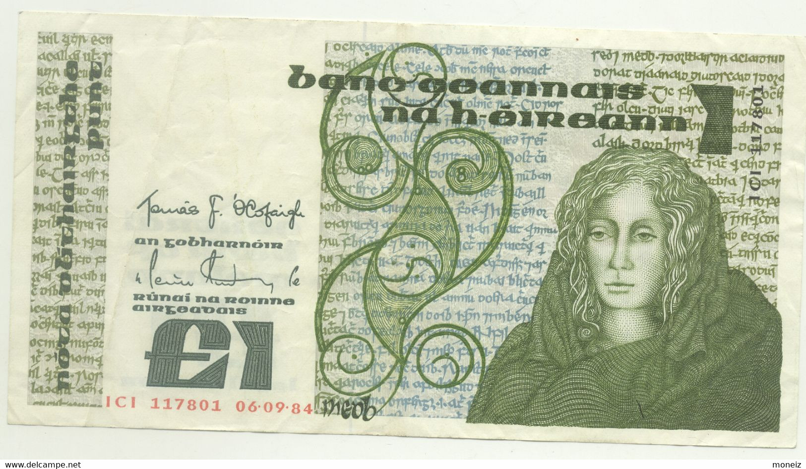 1 Pound 1984 - Ierland