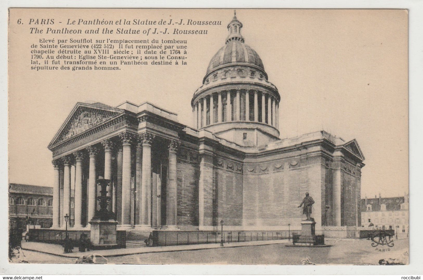Paris, Pantheon, Frankreich - Panthéon