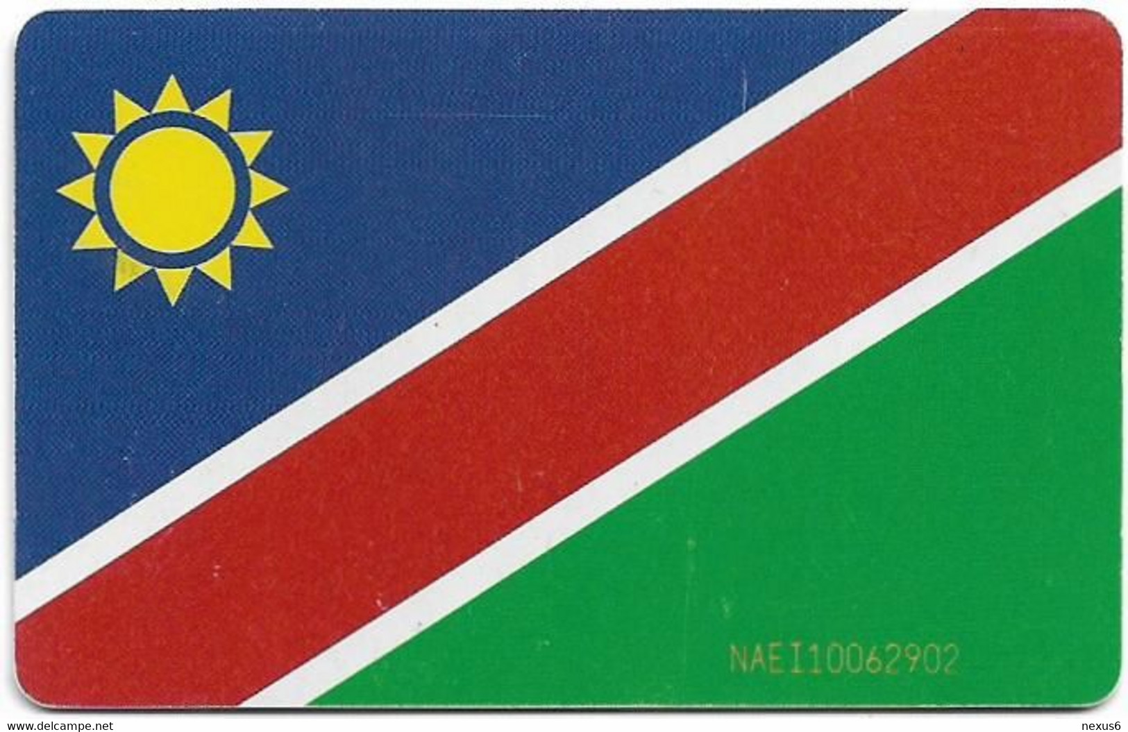 Namibia - Telecom Namibia - Dr. Sam Nujoma, President Of Namibia, Chip Axalto 02, 20$, 2005, Used - Namibië