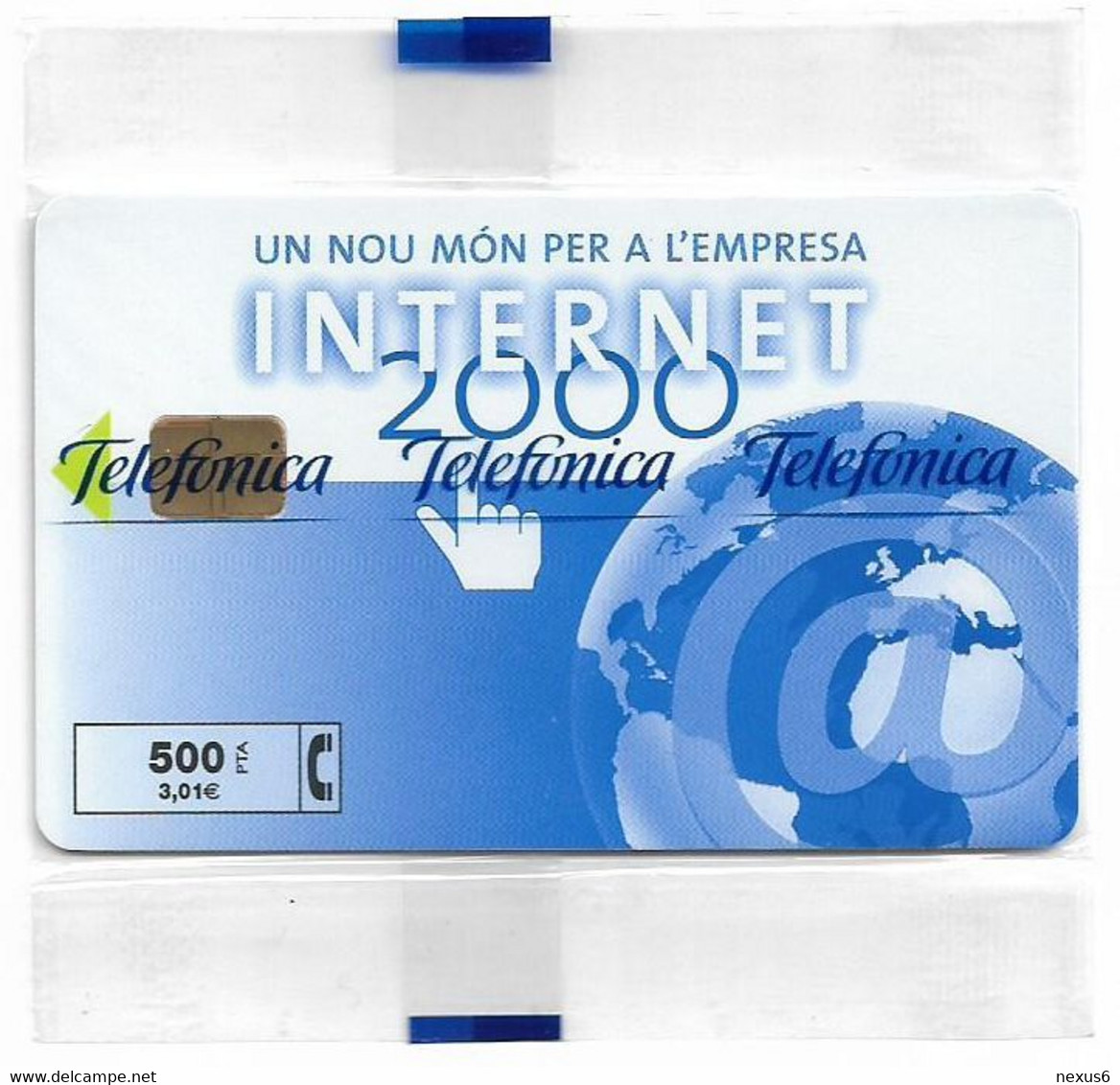 Spain - Telefónica - Internet 2000 - P-422 - 01.2000, 500PTA, 2.500ex, NSB - Privatausgaben