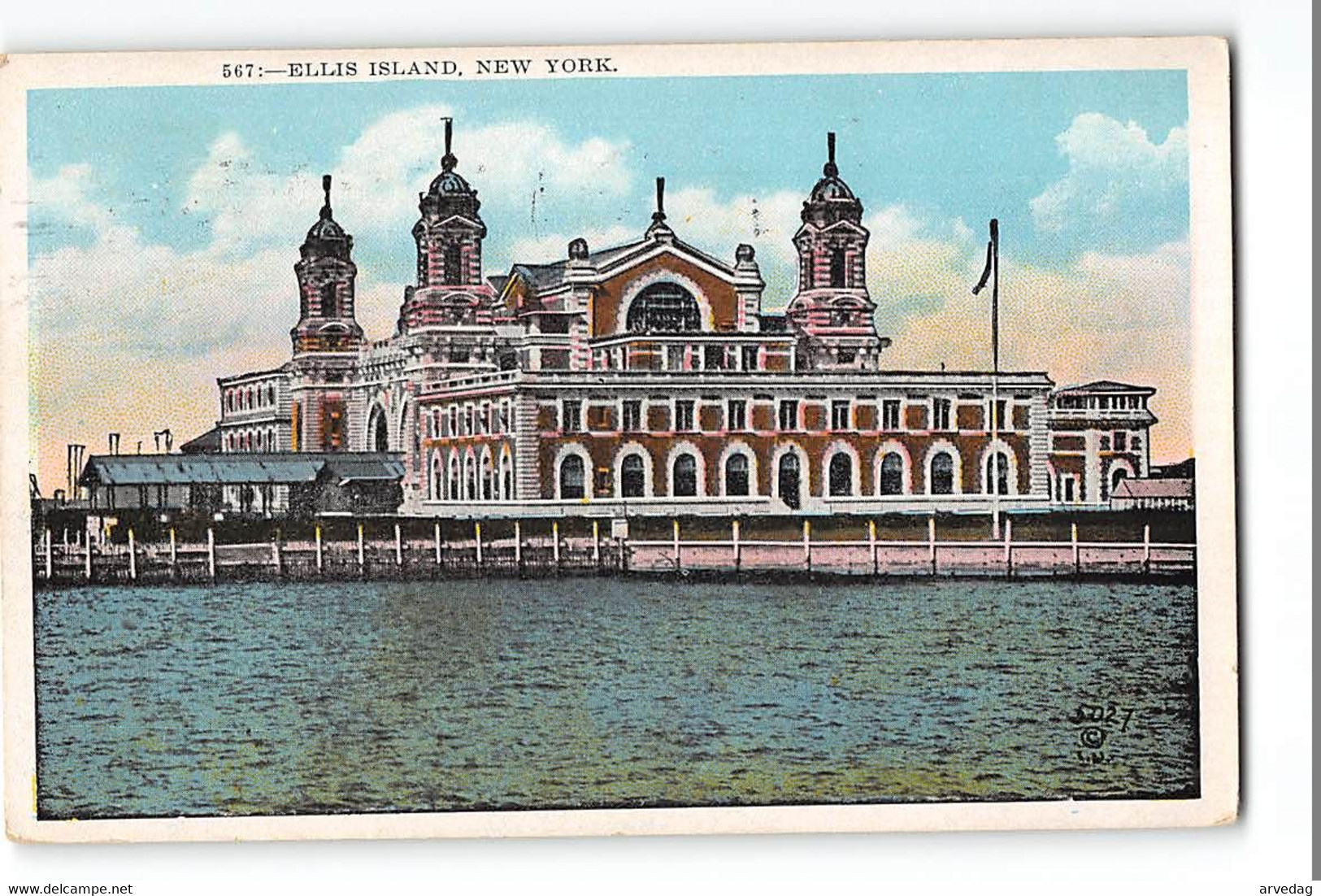 B163 ELLIS ISLAND NEW YORK - Ellis Island