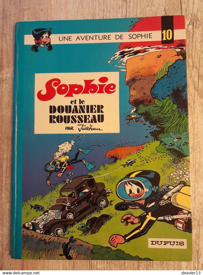 Bande Dessinée Dédicacée -  Une Aventure De Sophie 10 - Sophie Et Le Douanier Rousseau (1974) - Widmungen