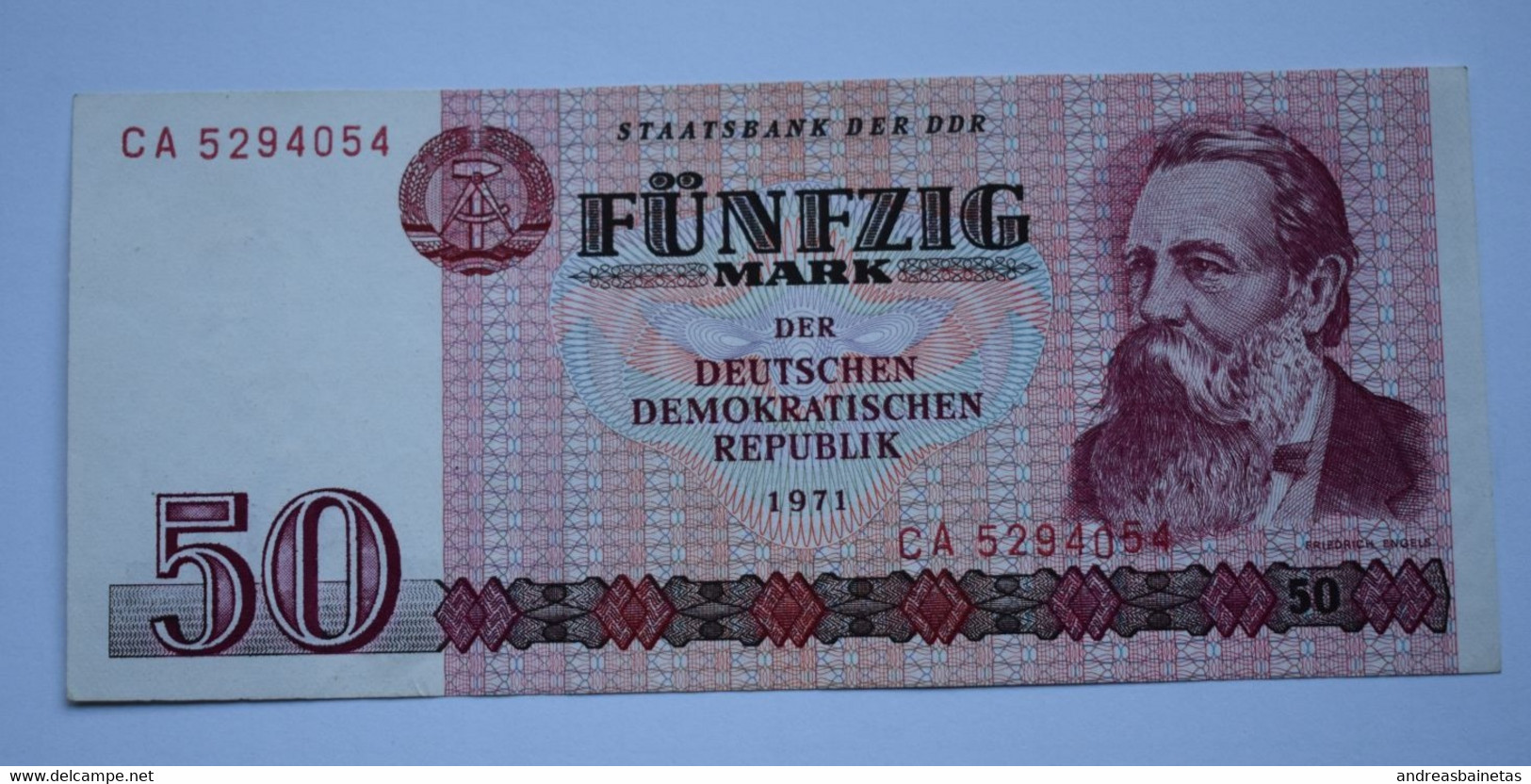 Banknotes Germany  German Democratic Republic 50 Mark 1971 P# 30 - 50 Mark