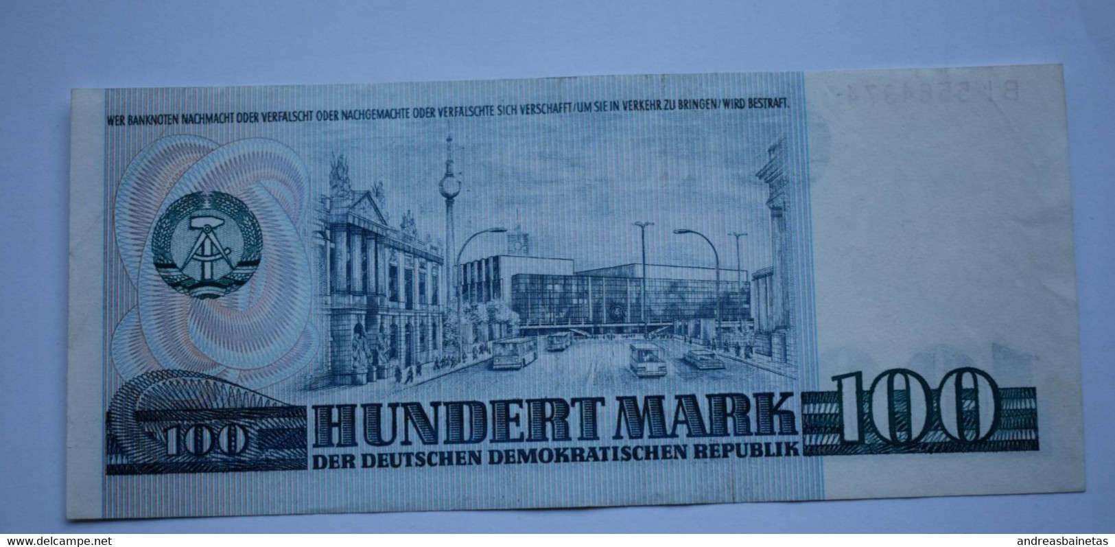 Banknotes Germany  German Democratic Republic 100 Mark 1975 P# 31  VF/EF - 100 Mark