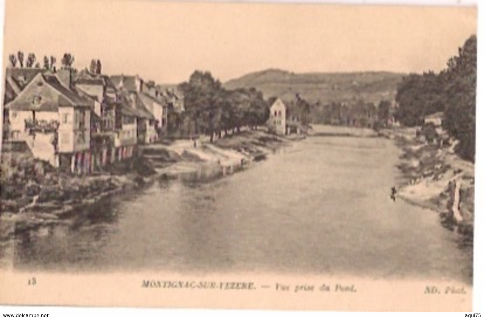 MONTIGNAC -SUR -VÉZÈRE    Vue Prise Du Pont - Montignac-sur-Vézère