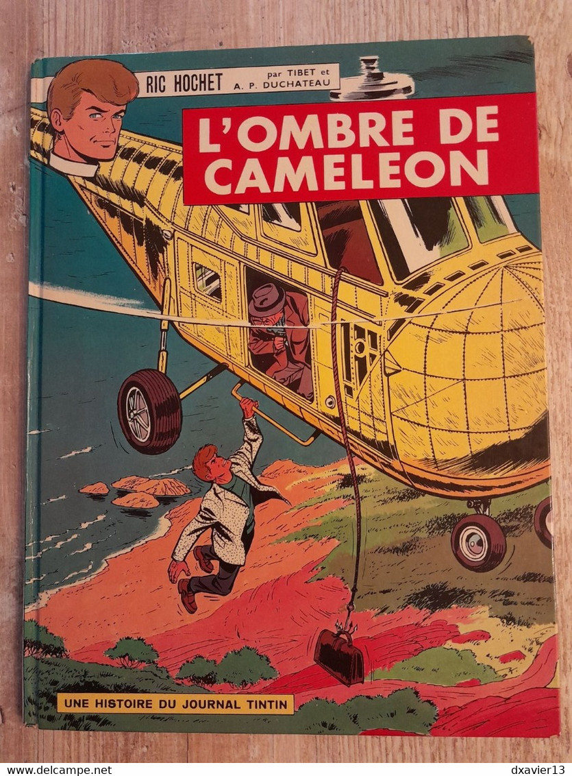 Bande Dessinée Dédicacée -  Ric Hochet 4 - L'ombre De Caméléon (1966) - Dédicaces