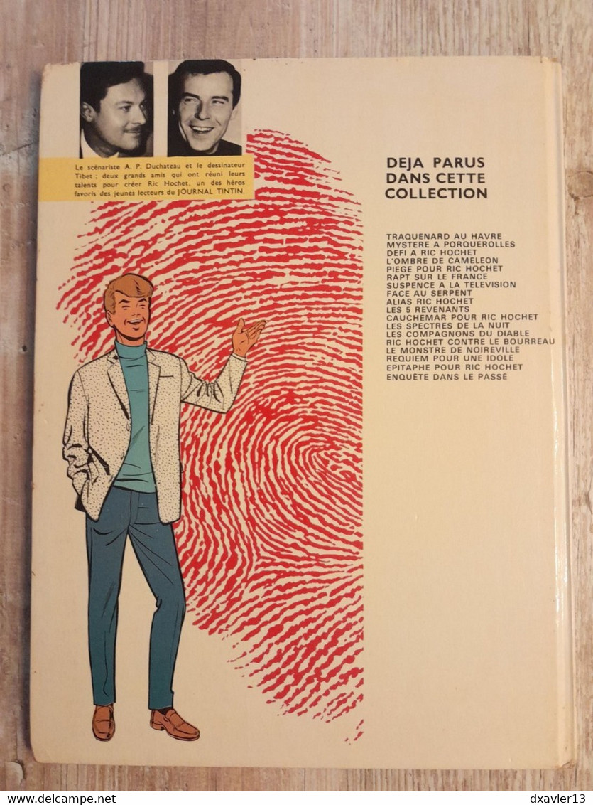 Bande Dessinée Dédicacée -  Ric Hochet 2 - Mystère à Porquerolles (1974) - Autographs