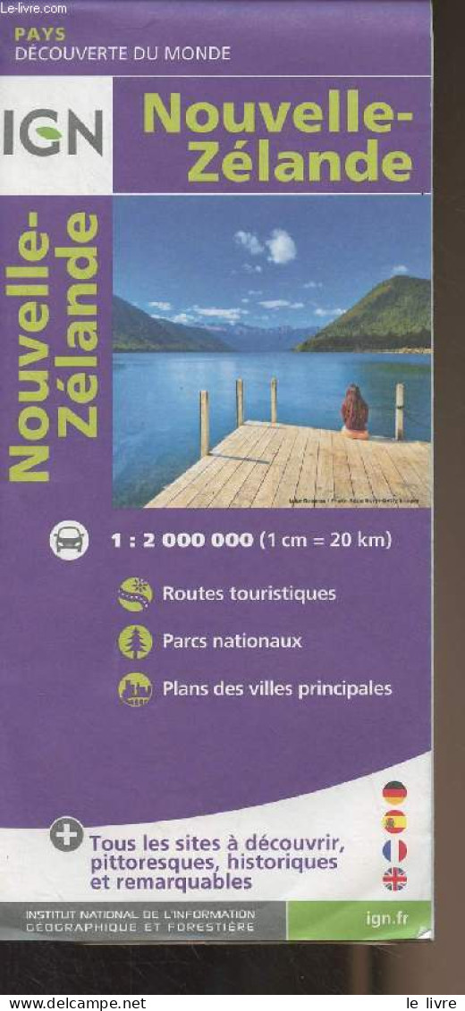 Carte IGN Nouvelle-Zélande - "Pays Découverte Du Monde" - Collectif - 2015 - Kaarten & Atlas