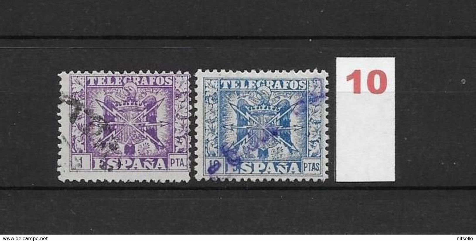 LOTE 2242 /// ESPAÑA 1940-42  TELEGRAFOS  EDIFIL Nº 82+84   ¡¡¡  OFERTA - LIQUIDATION - JE LIQUIDE !!! - Télégraphe