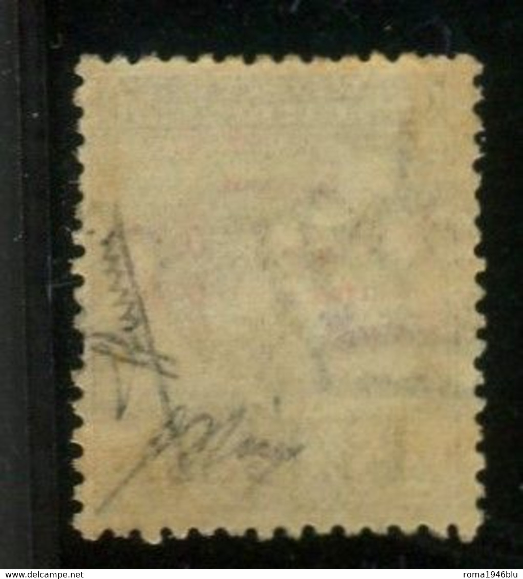 REGNO B.L.P. 1922-23 50 C. II TIPO SASSONE N. 10 * GOMMA ORIGINALE OTTIMA CENTRATURA  F.TO SORANI - Mint/hinged