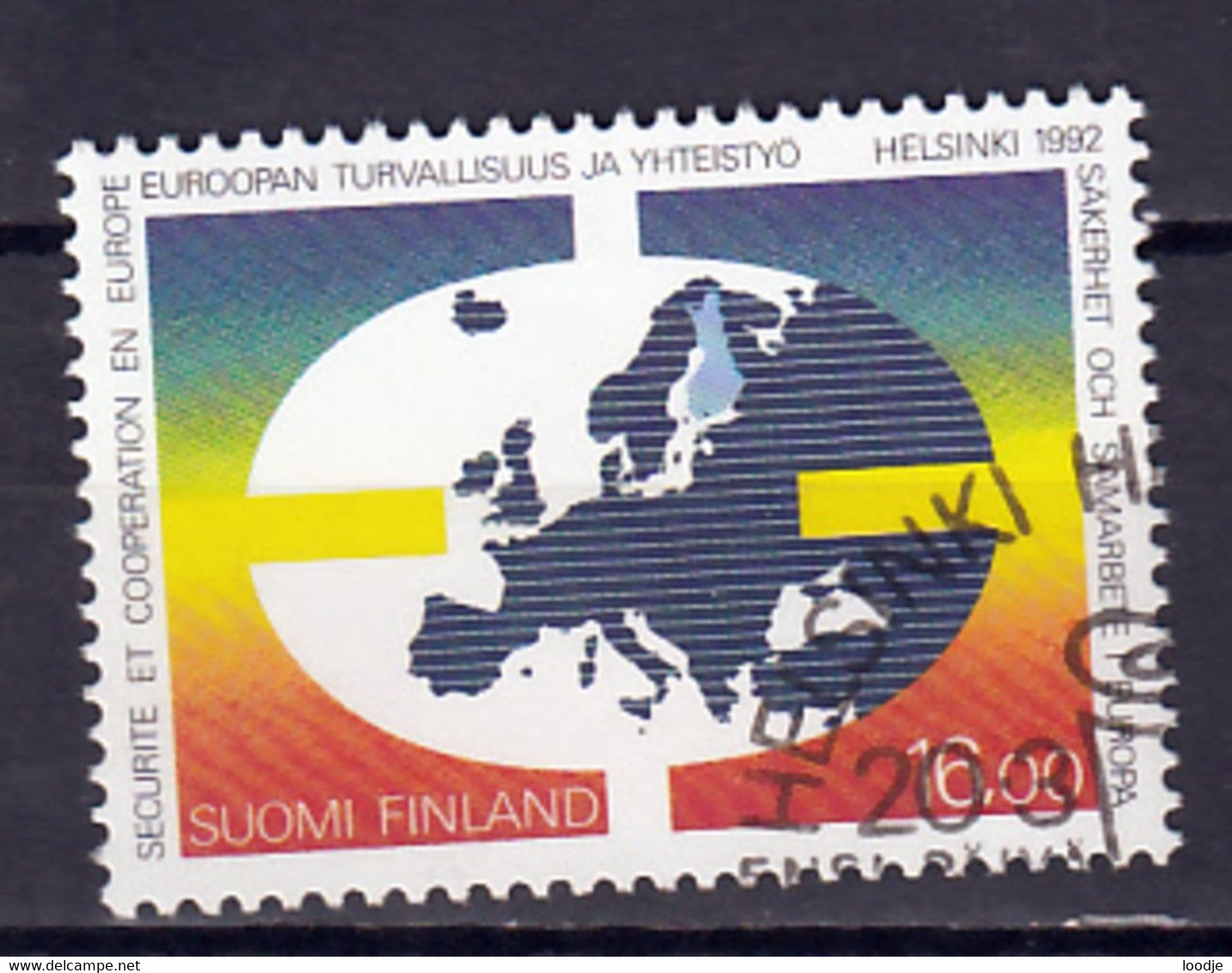 Finland Mi 1166 Europa KSZE   Gestempeld - Gebraucht