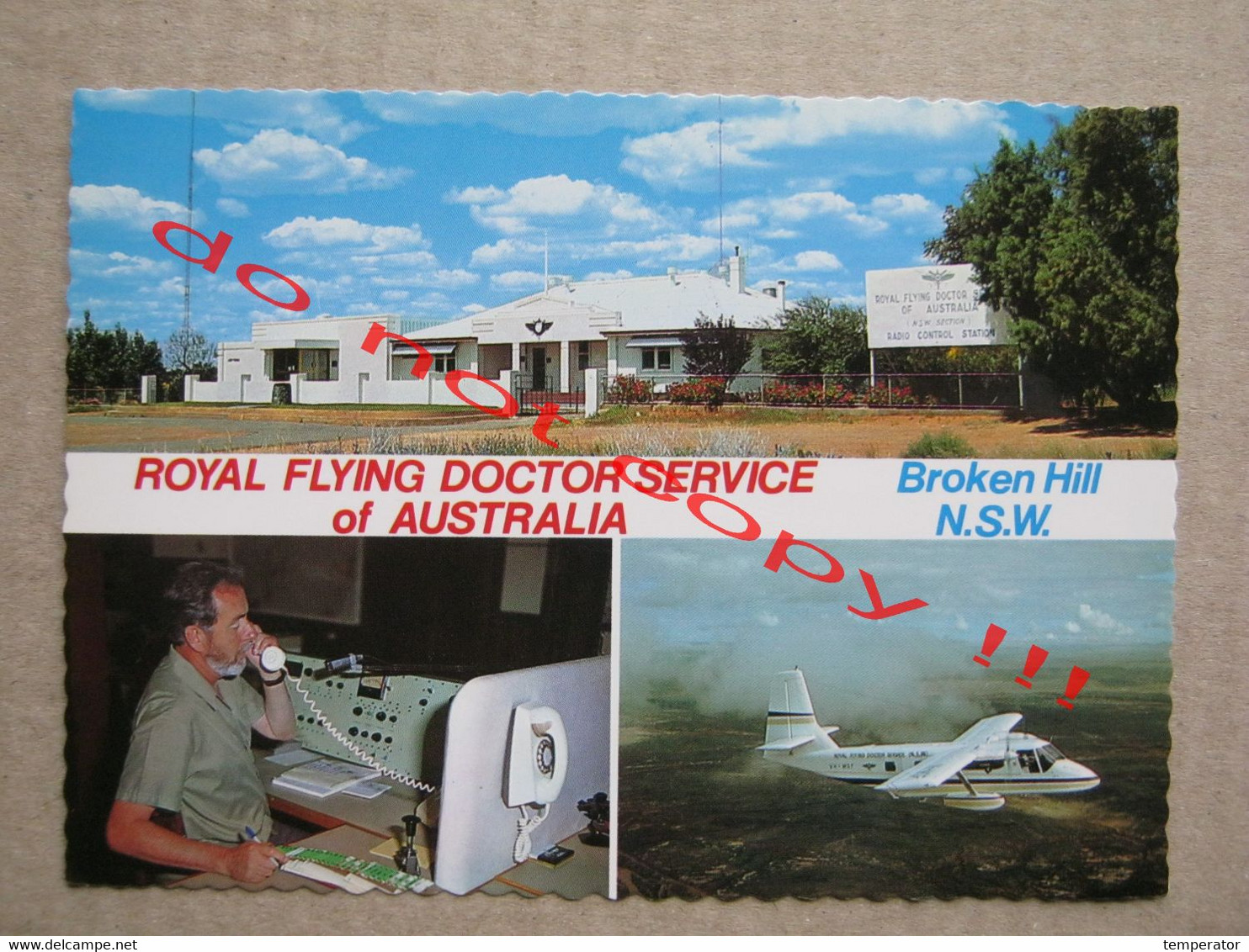 Australia / Broken Hill N. S. W. - ROYAL FLYING DOCTOR SERVICE Of AUSTRALIA - Broken Hill