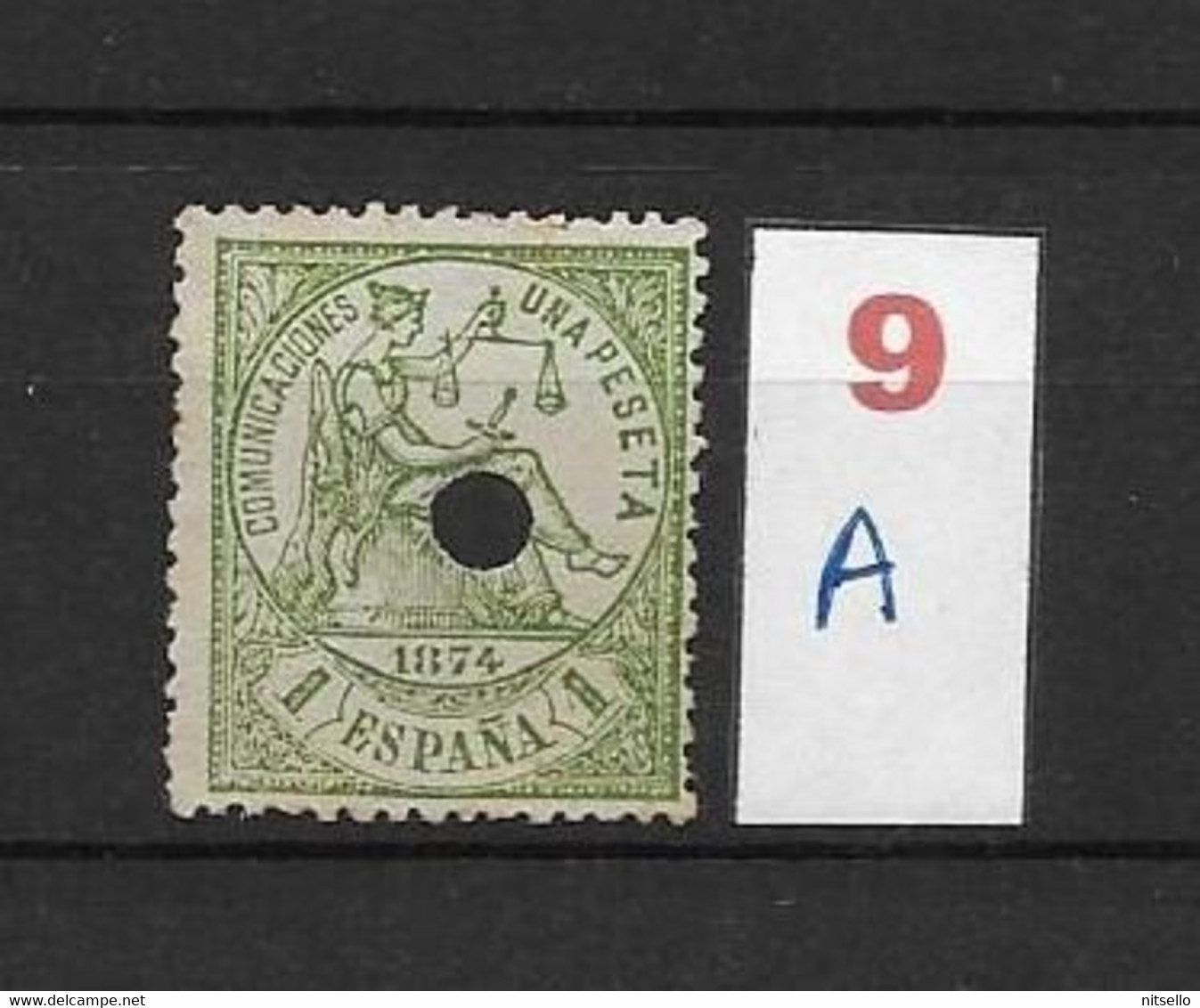 LOTE 2242 /// ESPAÑA 1889-1899  TELEGRAFOS  EDIFIL Nº 226T NSG CATAL/COTE: 8€ ¡¡¡  OFERTA - LIQUIDATION - JE LIQUIDE !!! - Telegraph