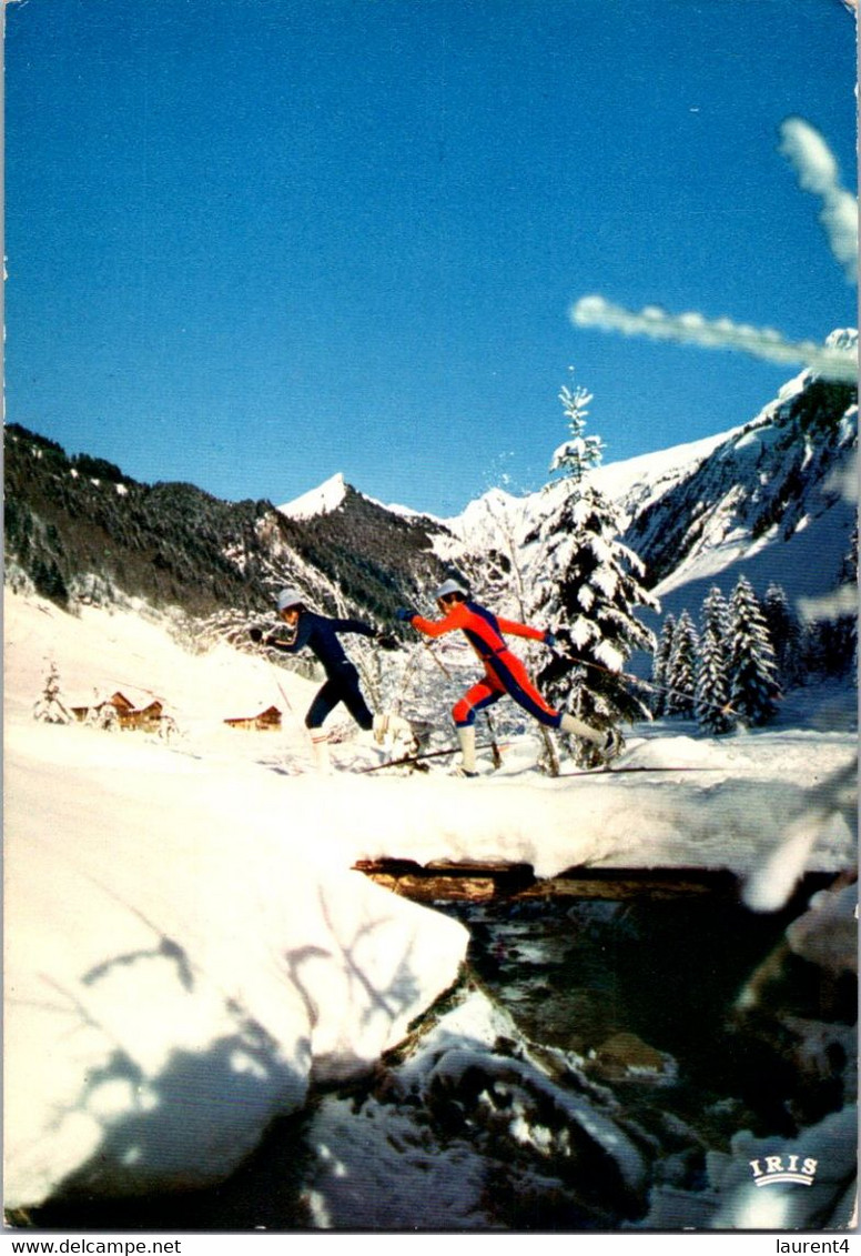 (2 P 20) France (posted 1979) Ski De Fond - Sports D'hiver