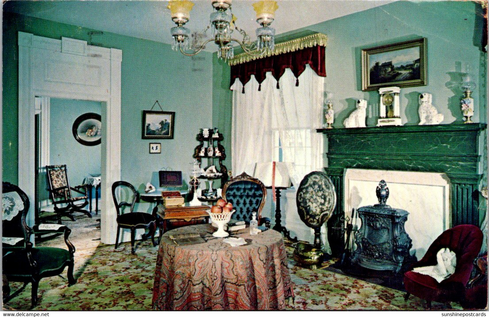 Utah Salt Lake City Beehive House Sitting Room 1961 - Salt Lake City