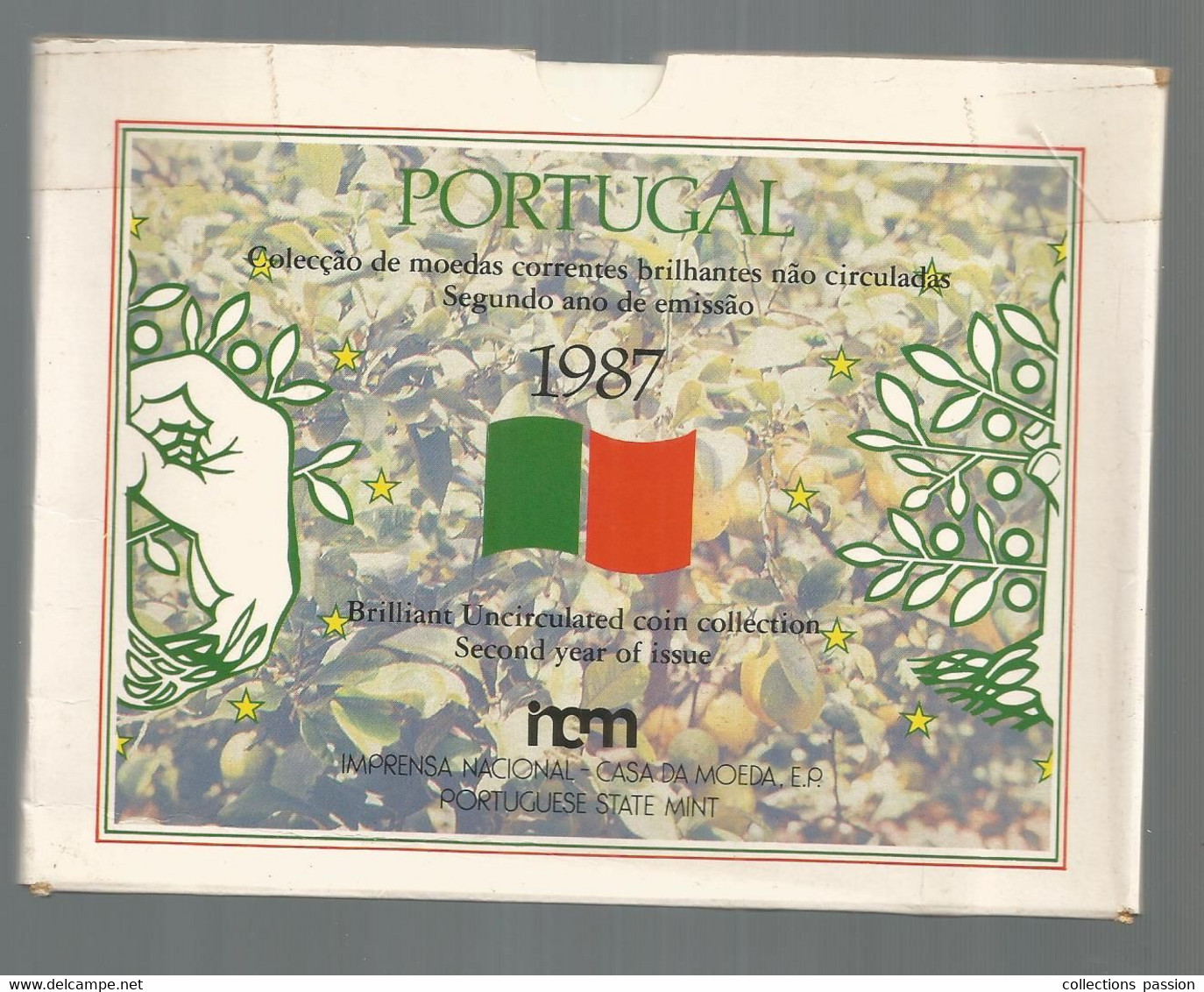 JC, Colecçao De Modeas Correntes Brilhantes Nao Circuladas,segundo Ano De Emissao 1987, 4 Scans , Frais Fr 4.60 E - Portugal
