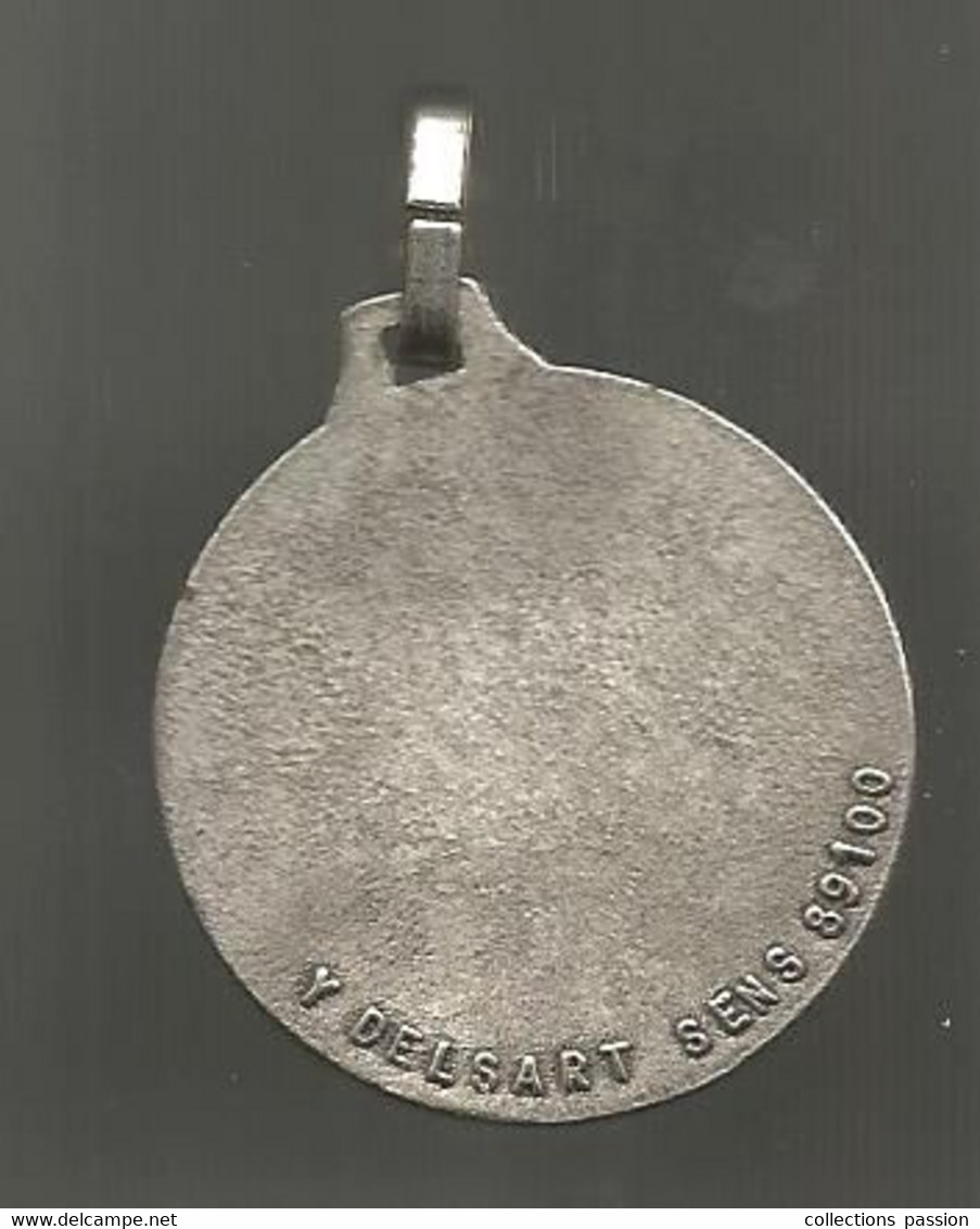 JC, Médaille ,  Militaria ,  34 E GENIE, 2 Scans , Delsart Sens , Frais Fr 1.85 E - Francia