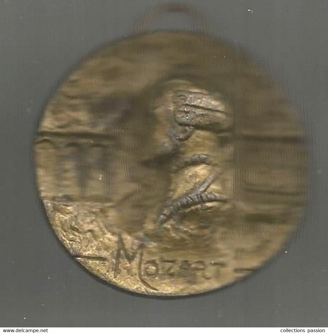 JC, Médaille , Sports , Athlétisme , 16 éme PARIS-VERSAILLES ,1991 , MOZART,  Bronze , Graveur Decoux, Frais Fr 3.35 E - Athlétisme