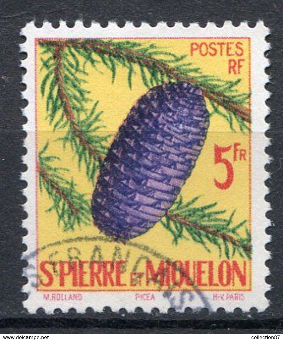 Réf 55 CL2 < -- SAINT PIERRE Et MIQUELON < Yvert N° 359 Ø < Oblitéré Ø Used - Picea - Used Stamps