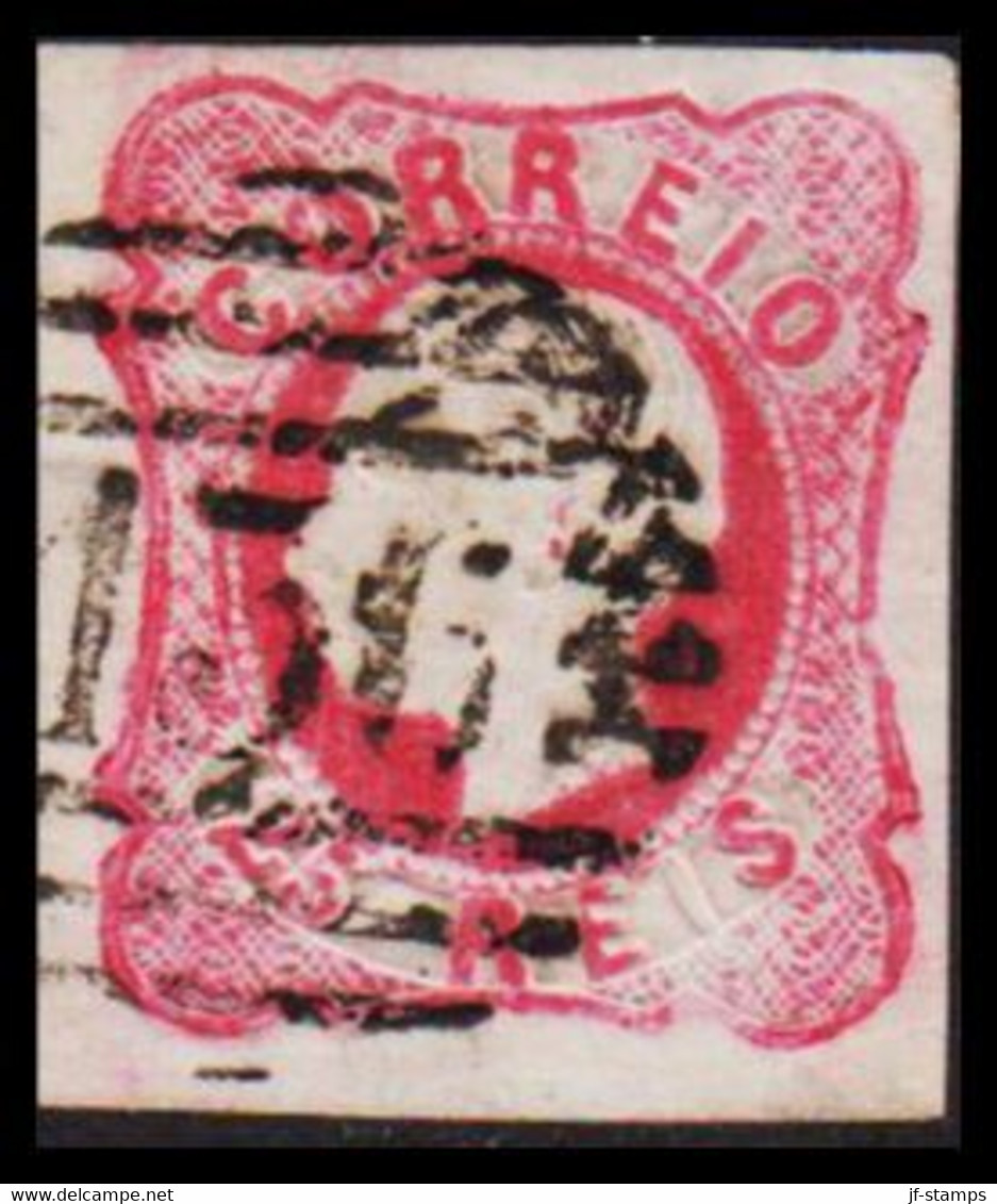 1862. PORTUGAL. Luis I. 25 REIS. Cancelled 156. (Michel 14) - JF530286 - Usado