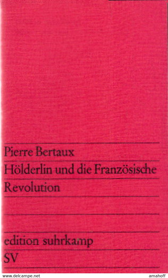 Hoelderlin Und Die Franzoesische Revolution - Psicologia