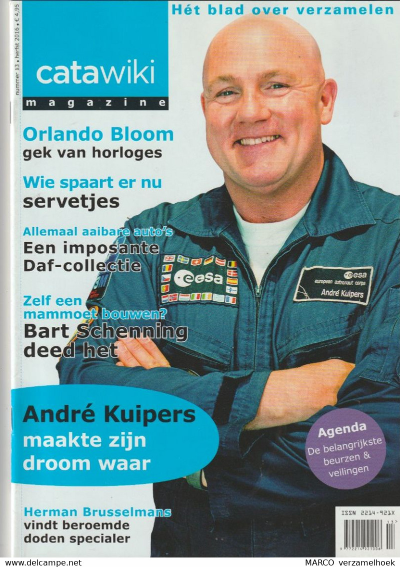 Catawiki Magazine 13-2016 André Kuipers - Orlando Bloom - Servetjes - DAF-collectie - Herman Brusselmans - Trödler & Sammler