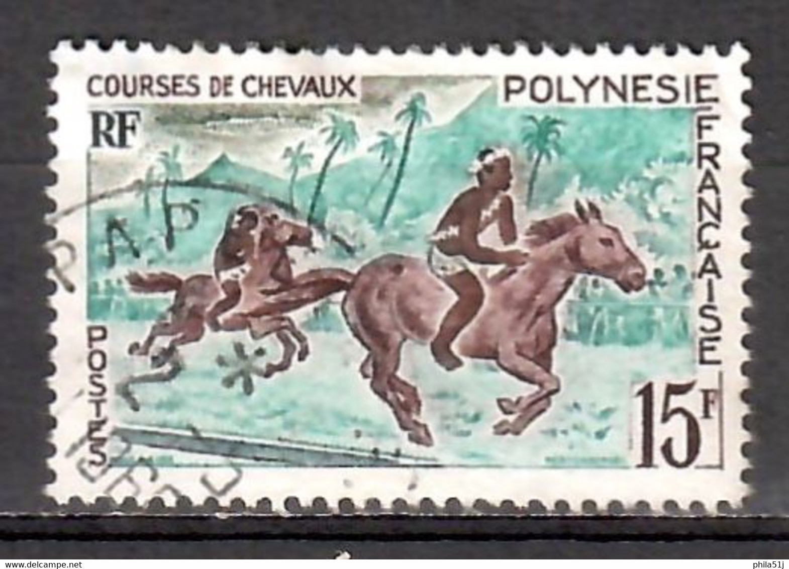 POLYNESIE FRANCAISE--- N° 49---OBL VOIR SCAN - Used Stamps