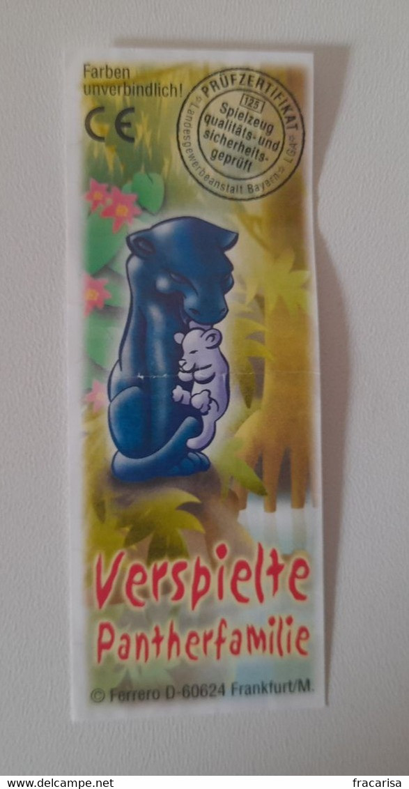 KINDER SURPRISE 2002 Deutch :           BPZ : 705037 - Handleidingen