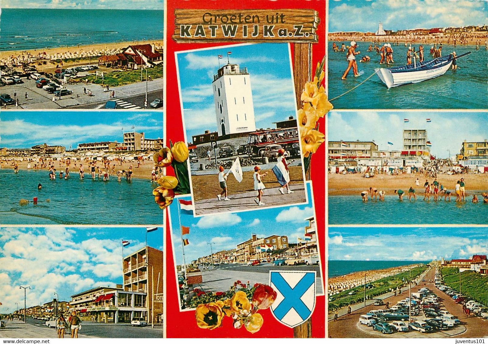 CPSM Katwijk Am Zee-Multivues     L2125 - Katwijk (aan Zee)