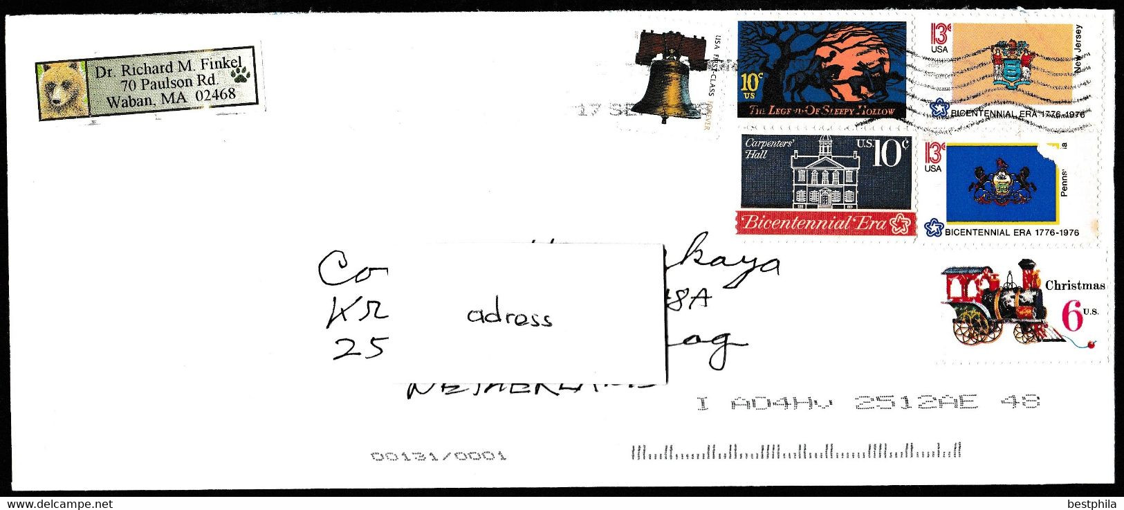 Usa, Amerika, Verenigde Staten - Postal History & Philatelic Cover With Registered Letter - 157 - Autres & Non Classés