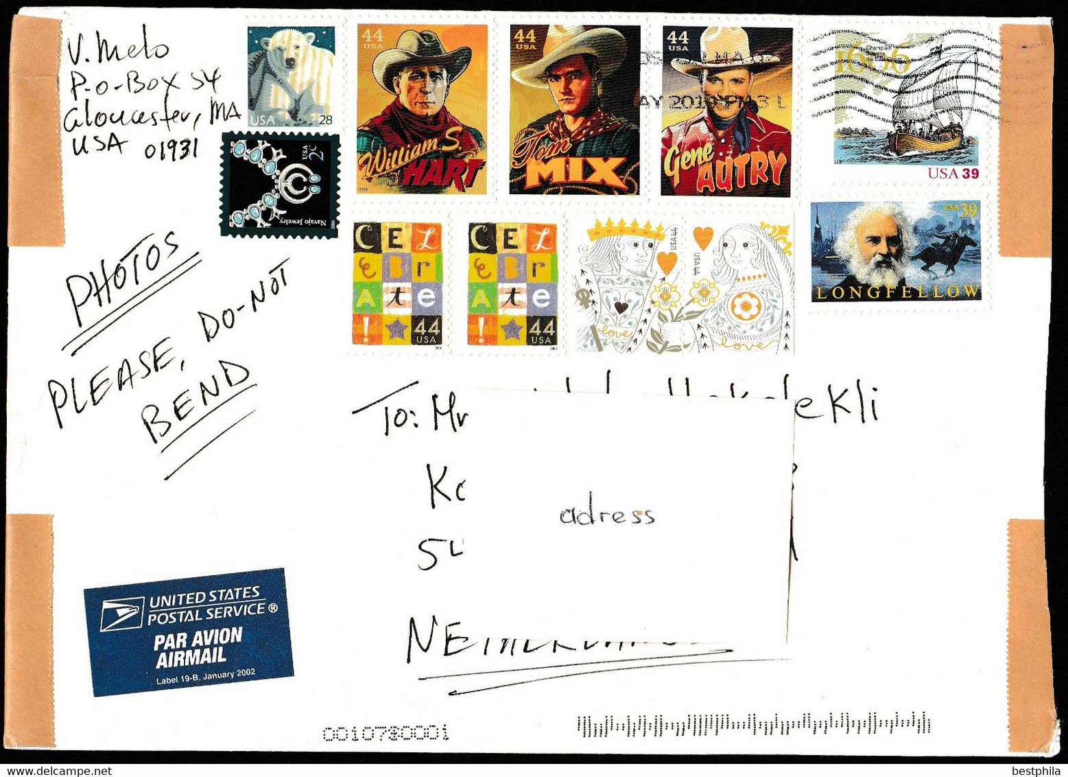 Usa, Amerika, Verenigde Staten - Postal History & Philatelic Cover With Registered Letter - 166 - Altri & Non Classificati