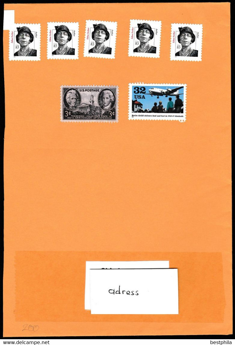 Usa, Amerika, Verenigde Staten - Postal History & Philatelic Cover With Registered Letter - 173 - Autres & Non Classés