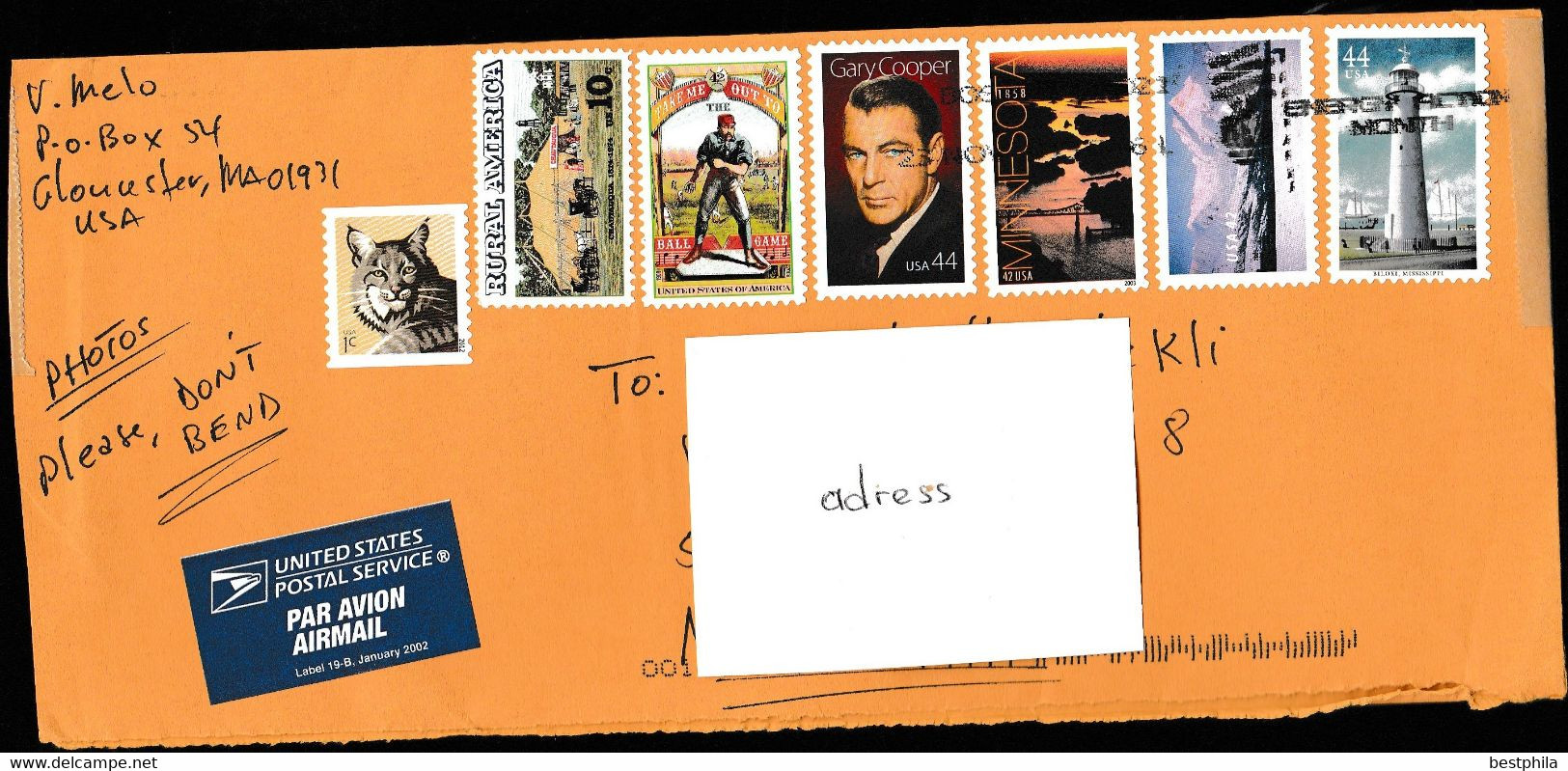 Usa, Amerika, Verenigde Staten - Postal History & Philatelic Cover With Registered Letter - 183 - Sonstige & Ohne Zuordnung