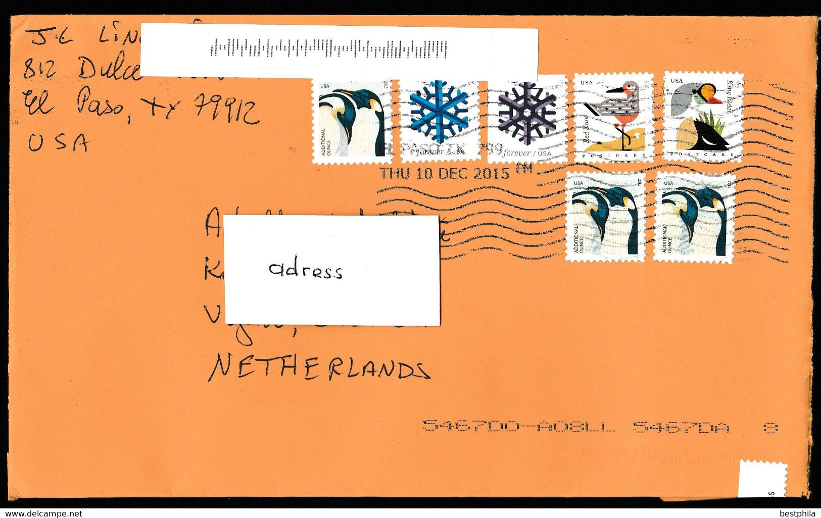 Usa, Amerika, Verenigde Staten - Postal History & Philatelic Cover With Registered Letter - 190 - Otros & Sin Clasificación