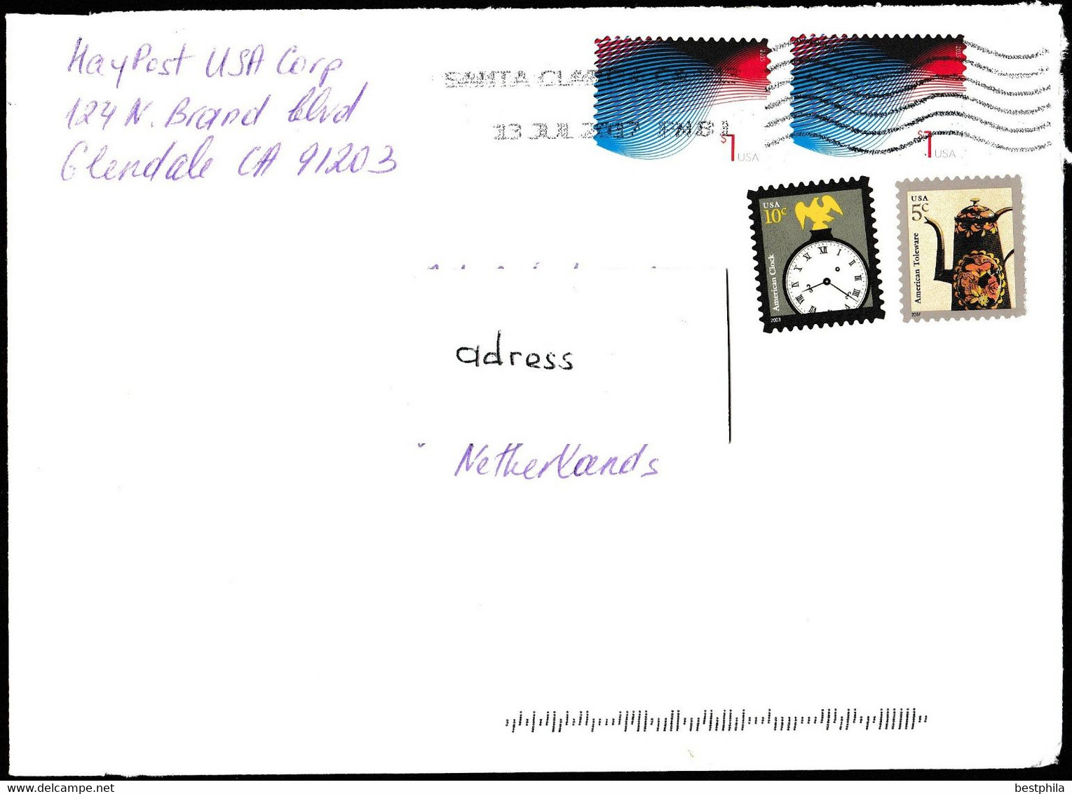 Usa, Amerika, Verenigde Staten - Postal History & Philatelic Cover With Registered Letter - 193 - Altri & Non Classificati