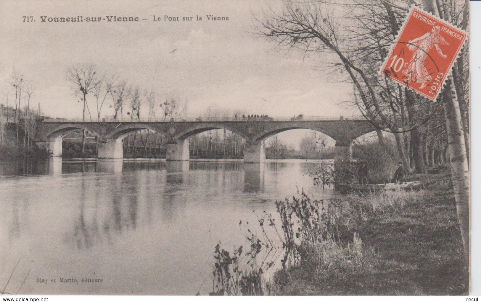 VIENNE - 717 - VOUNEUIL Sur VIENNE - Le Pont Sur La Vienne - Vouneuil Sur Vienne