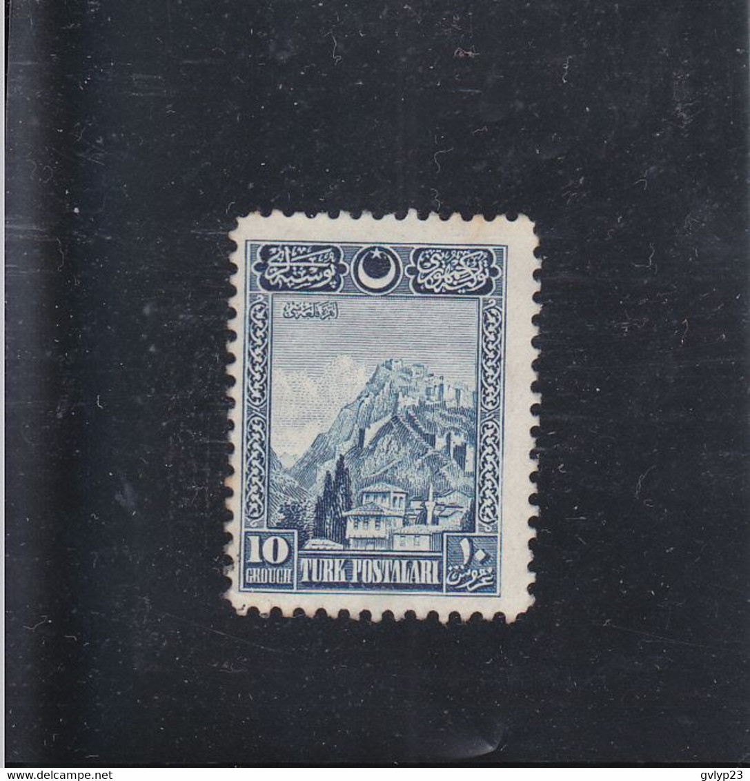 CITADELLE D'ANKARA / NEUF SANS GOMME / 10 Gr. BLEU / N° 703 YVERT ET TELLIER 1926 - Ongebruikt