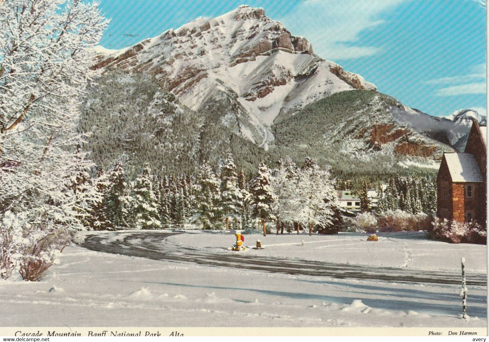 Cascade Mountain, Banff National Park, Alberta - Banff