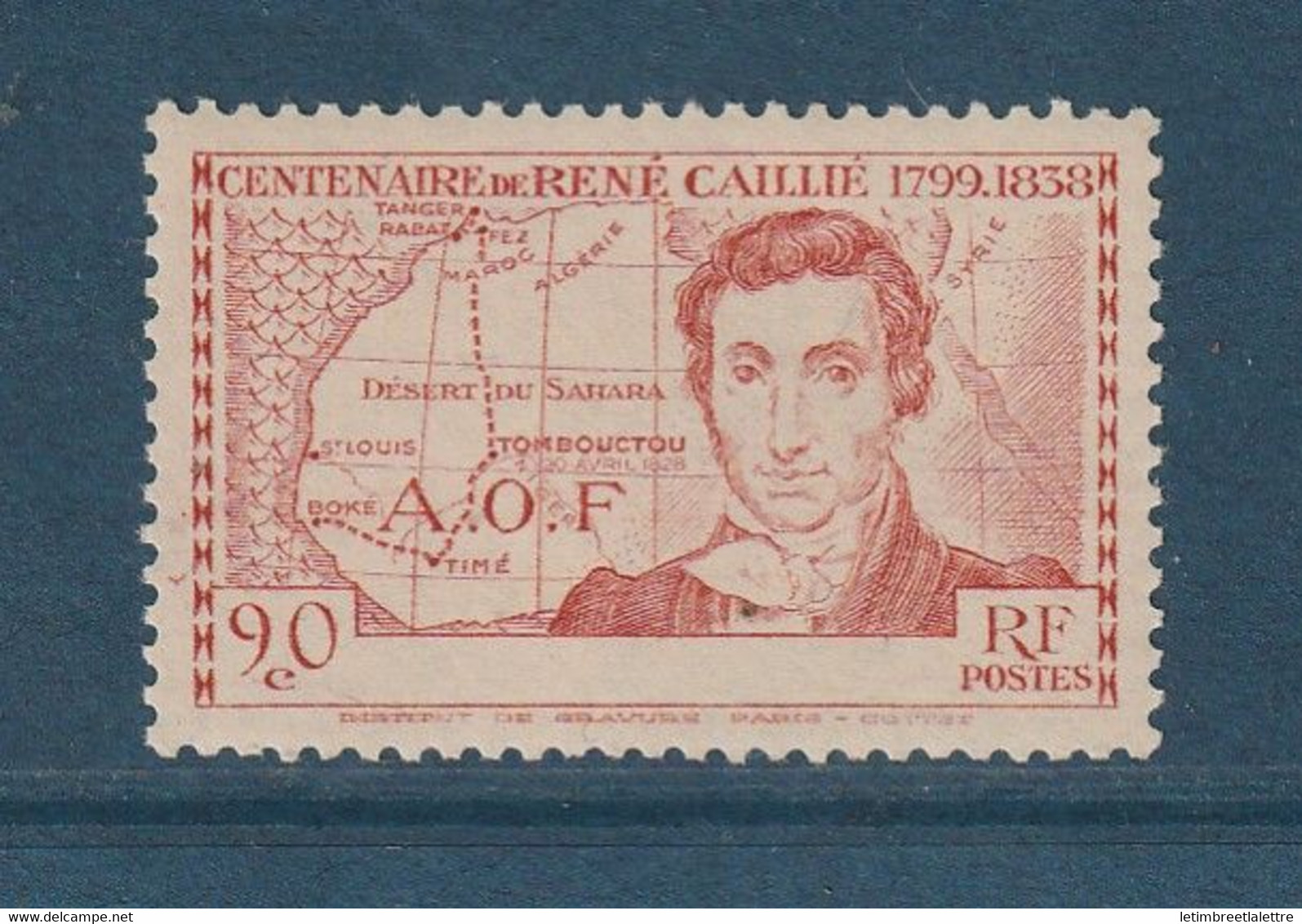 Côte D'Ivoire - Variété - YT N° 141 A ** - Sans Légende - Neuf Sans Charnière - 1939 - Unused Stamps