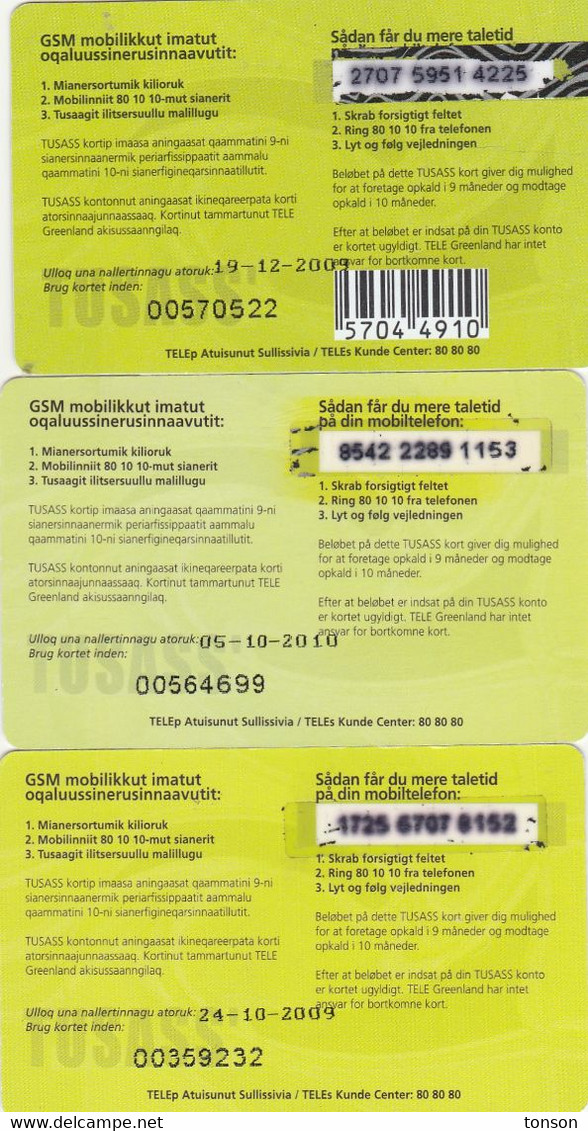 Greenland, GL-TUS-0015, 100 Kr, 1 Sportman, 2 Scans  3 Different Expiry 24-10-2009,05-10-2010 And 19-12-2009 - Greenland