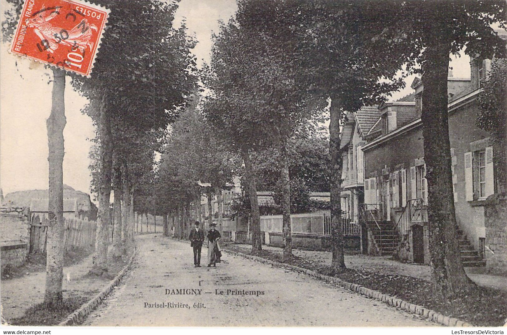 FRANCE - 61 - DAMIGNY - Le Printemps - Carte Postale Ancienne - Damigny