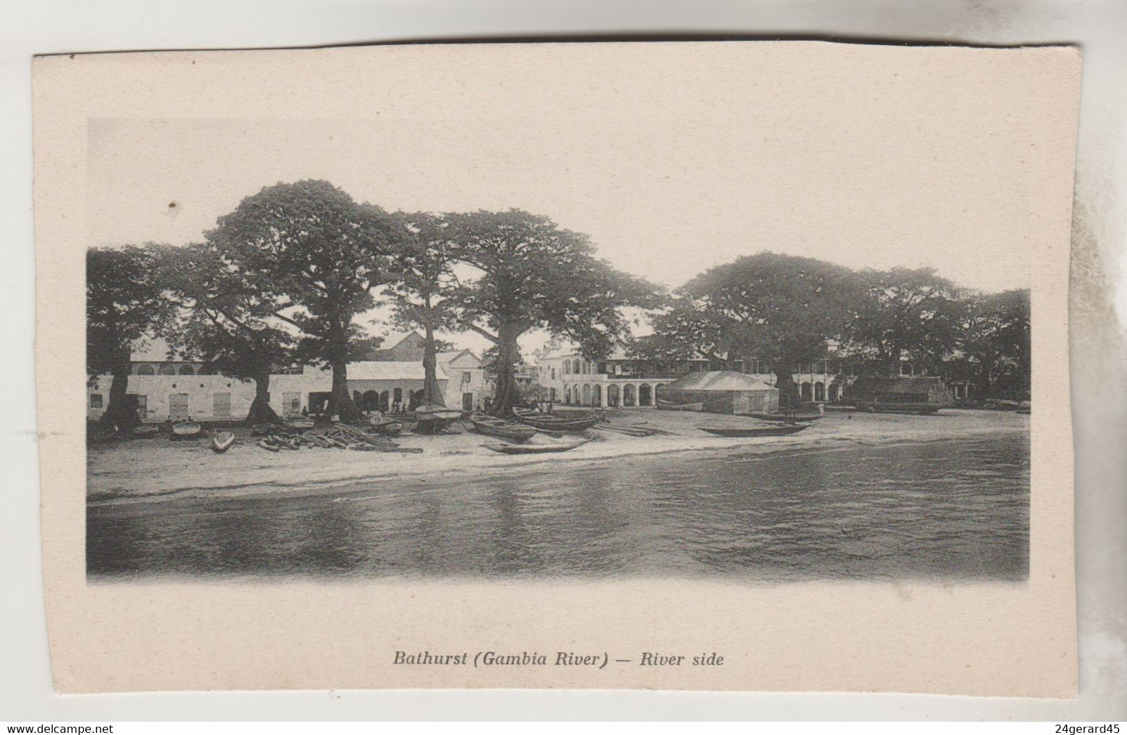 CPA PIONNIERE BATHURST (Gambie) - Côté Rivière - Gambie