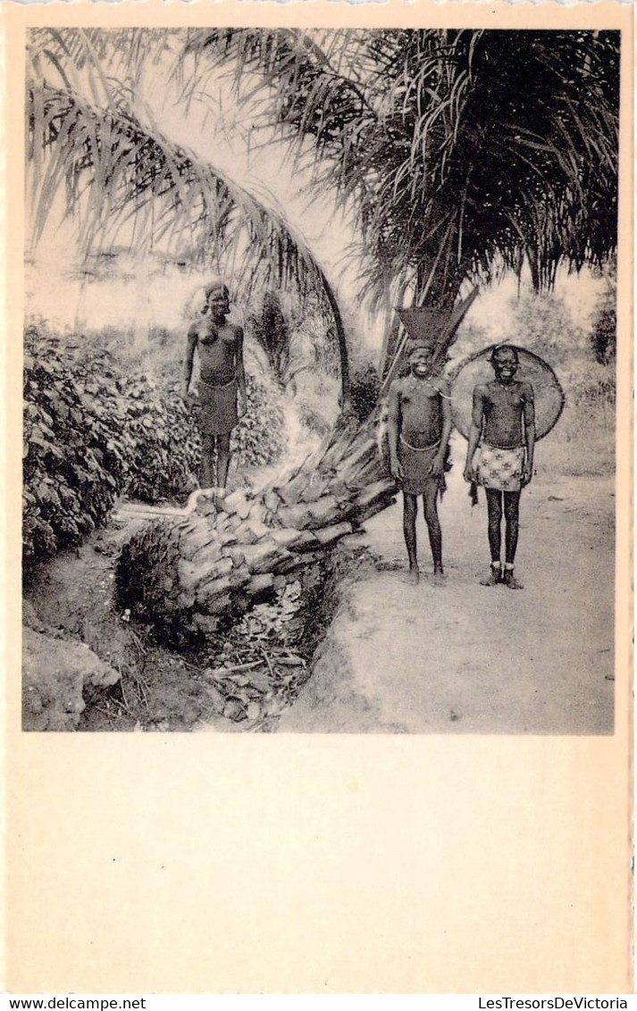 REPUBLIQUE CENTREFRICAINE - Retour De Pêche Près De Lisala - Carte Postale Ancienne - Centraal-Afrikaanse Republiek