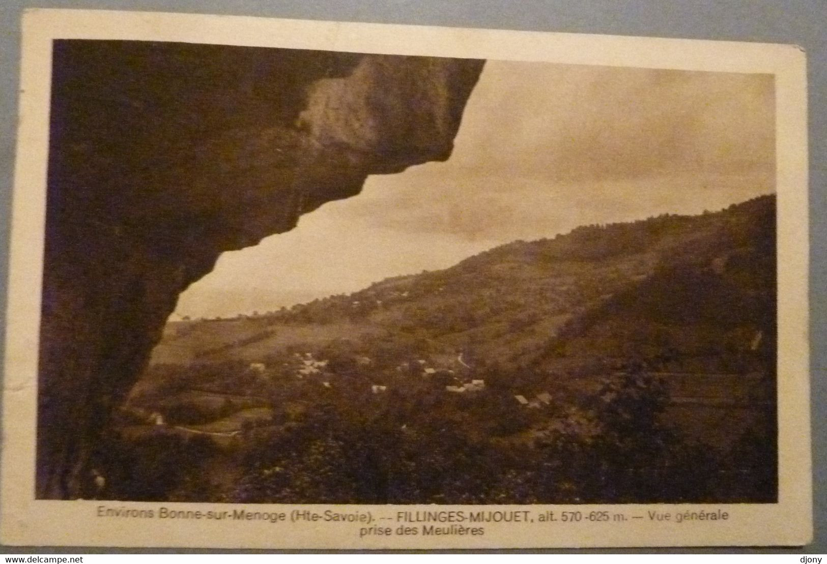 Bonne-sur-Menoge-74-Fillinges-Mijouet Vue Générale Prise Des Meulières - Bonne