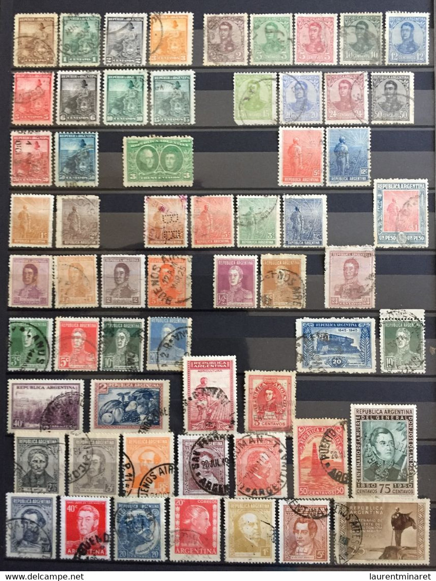 ARGENTINE / LOT / 1900-50 - Colecciones & Series