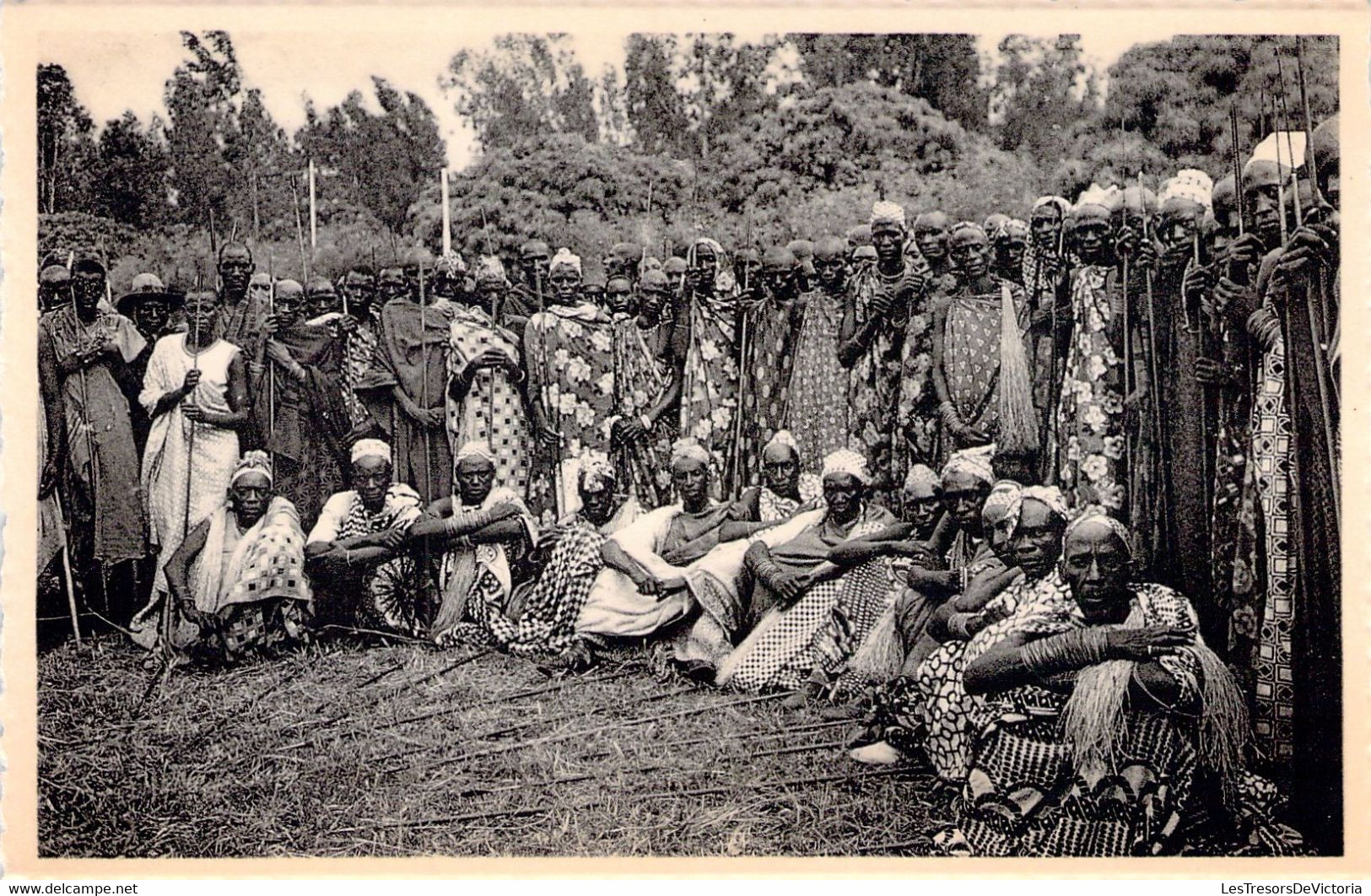 URUNDI - Réunion Des Chefs En Urundi - Carte Postale Ancienne - Ruanda-Urundi