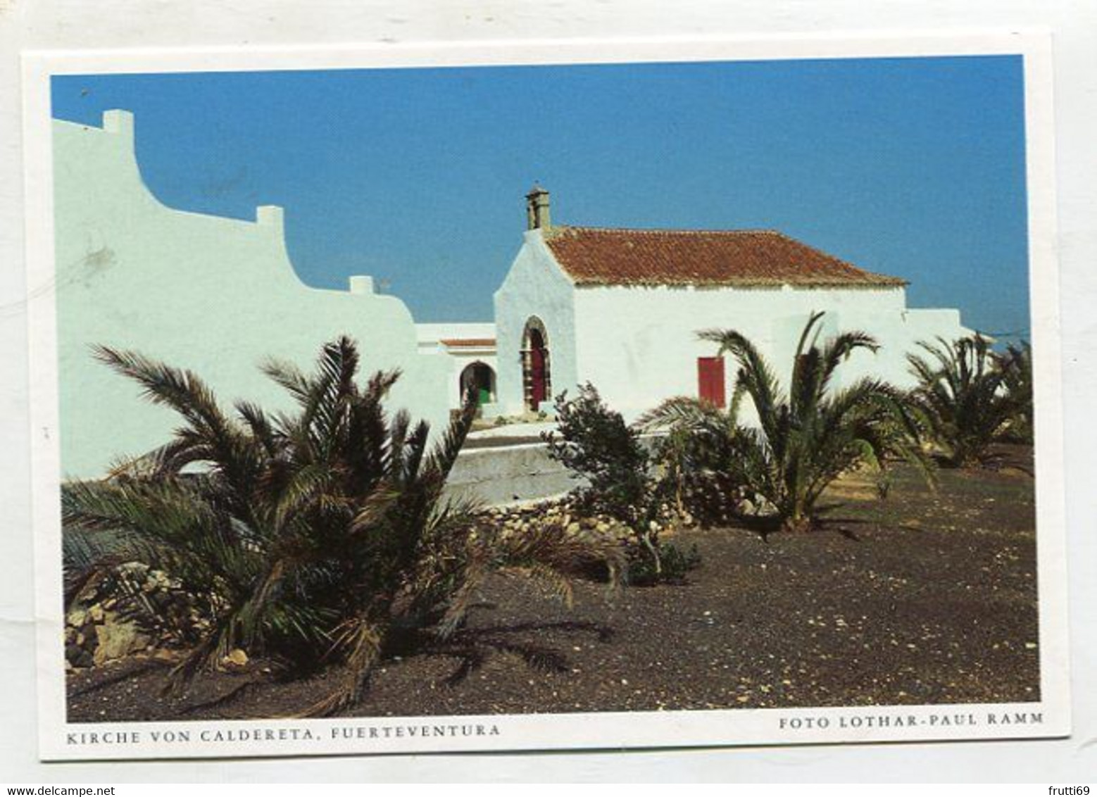 AK 122019 SPAIN - Fuerteventura - Kirche Von Caldereta - Fuerteventura