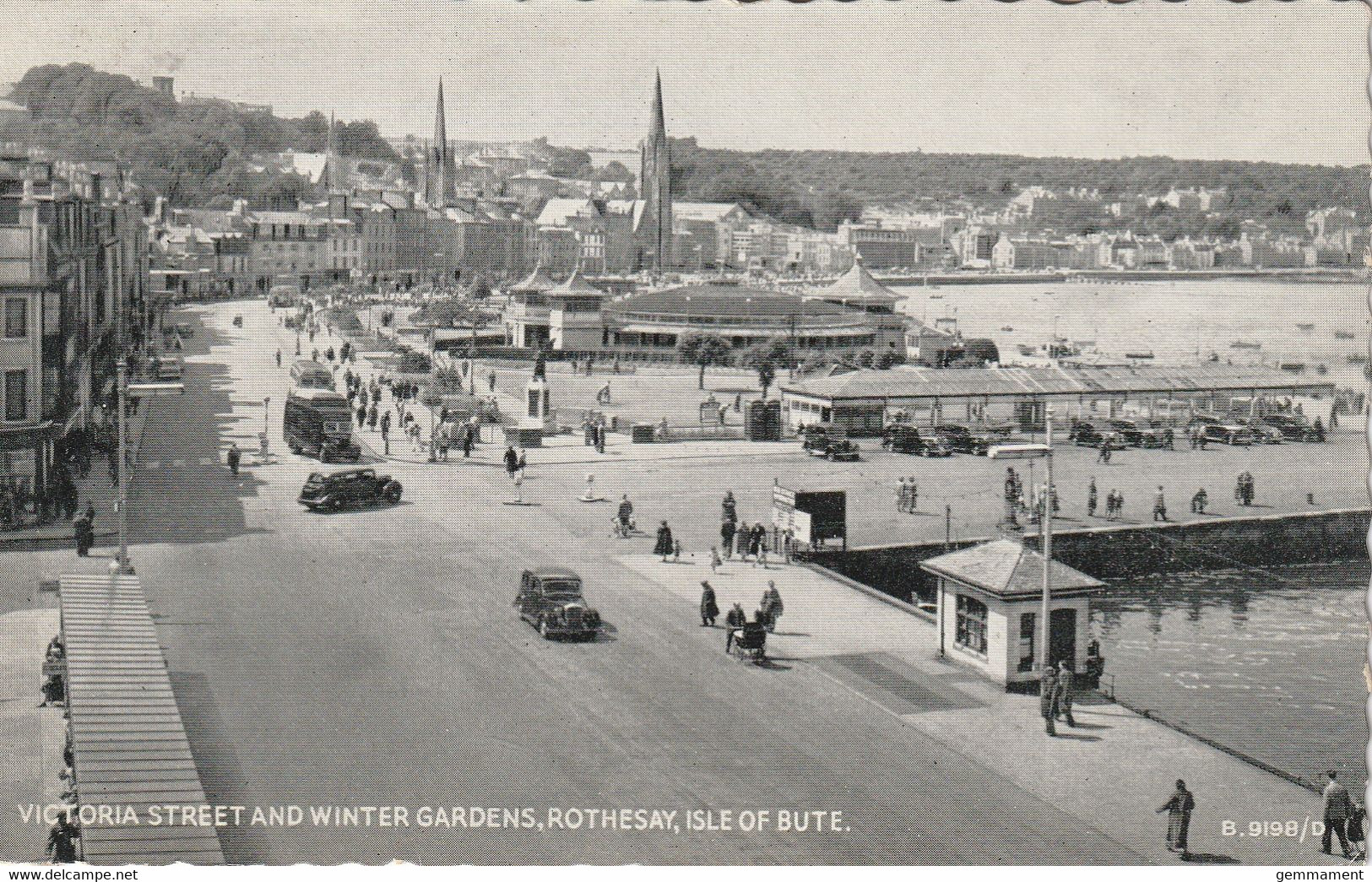 ROTHESAY -VICTORIA STREET AND WINTER GARDENS - Bute