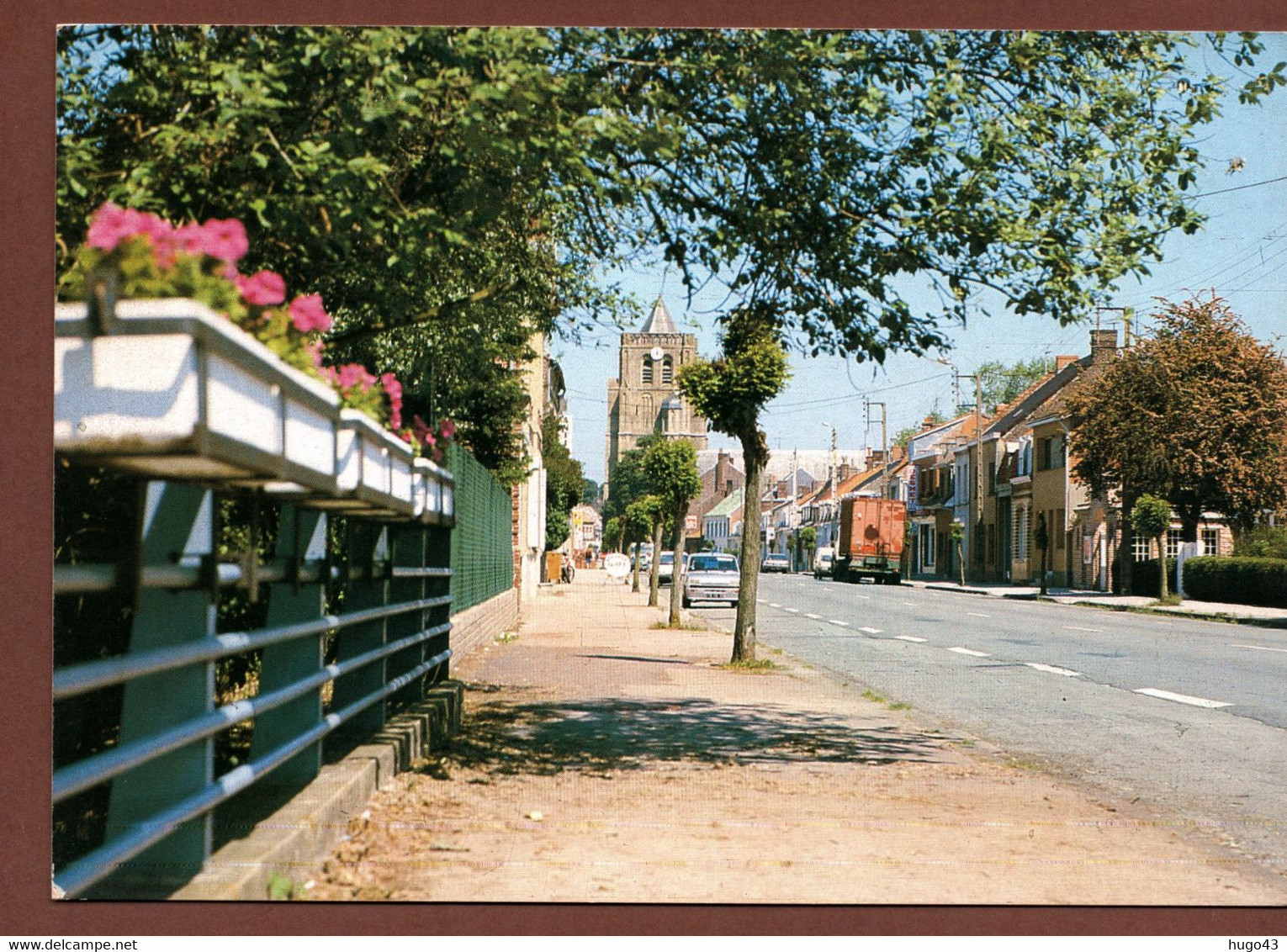 (RECTO / VERSO) WORMHOUT - RUE DE CASSEL - CPSM GF - Wormhout