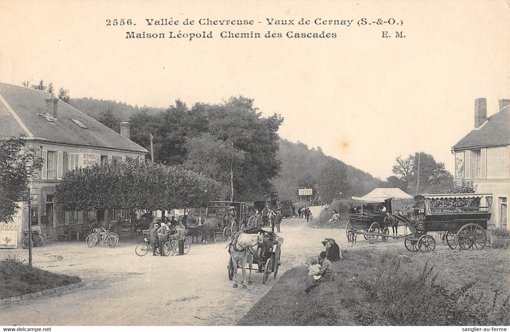 CPA 78 VAUX DE CERNAY / MAISON LEOPOLD / CHEMIN DES CASCADES - Vaux De Cernay